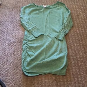 Lightweight Mint Colored Maternity Sweater